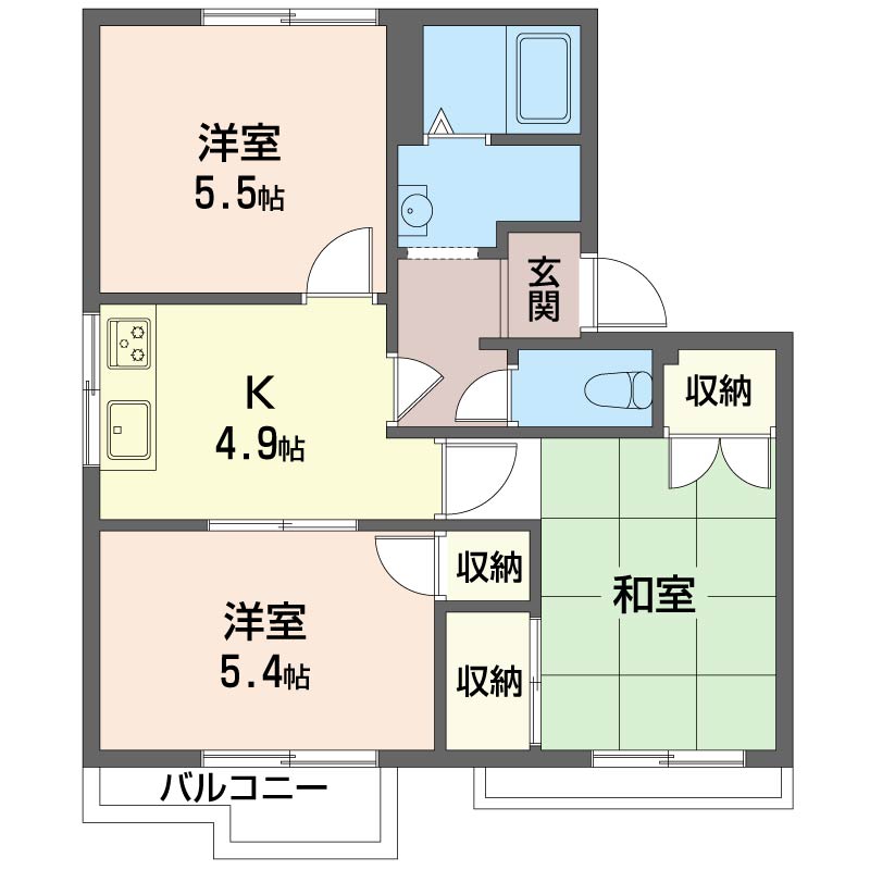 レオハイツ　Ｂ203-2