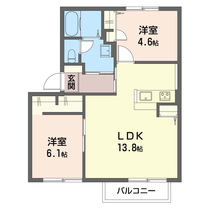 ハイムみしゅらん202-2