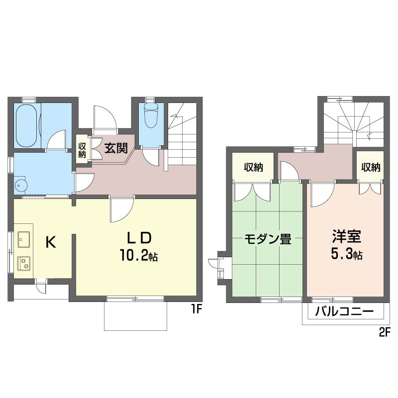 クレールテラス　Ｅ 102号-12