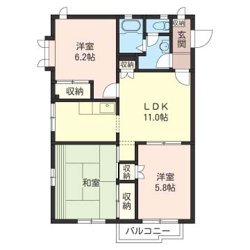 ドミール天台 205号-14
