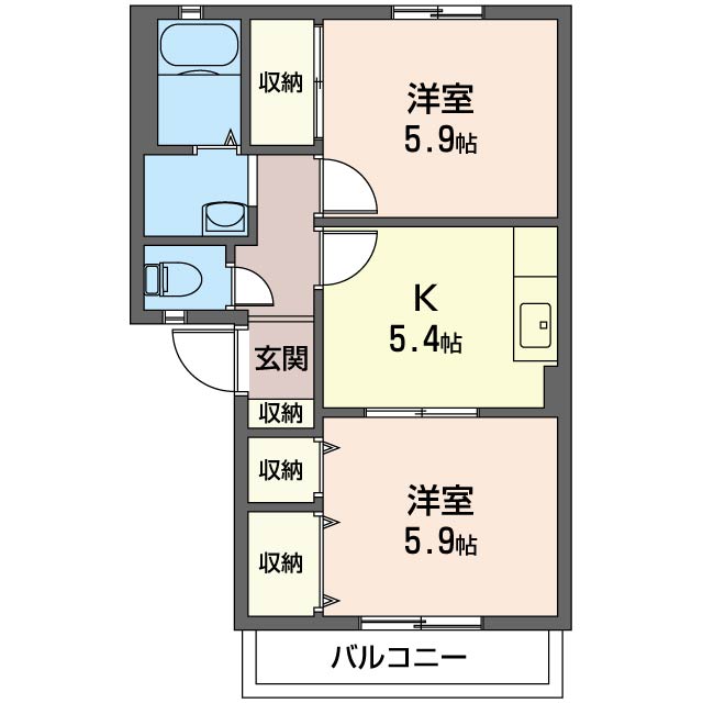 ウィローズコート　Ｂ202-2