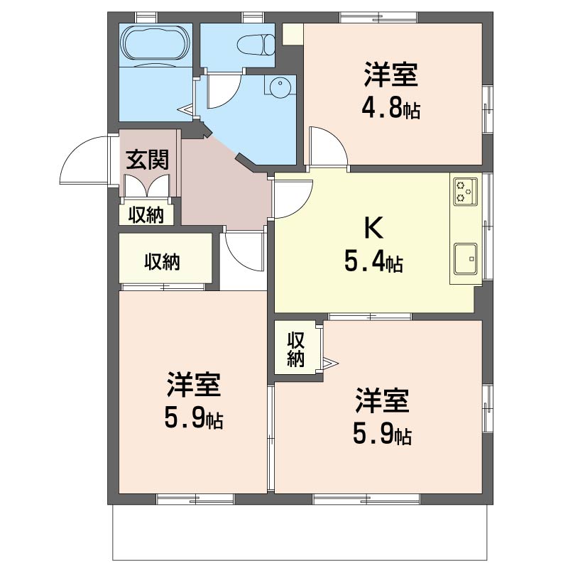 リバー・コート 101号-14