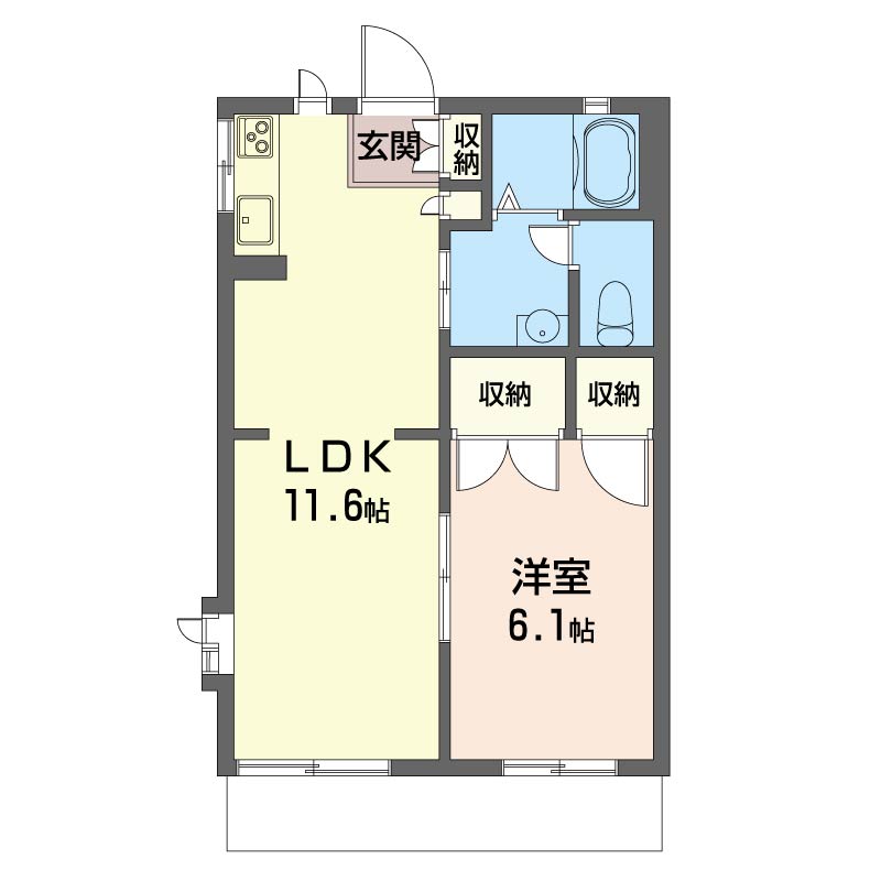 浅見ハイツ C 102号-15