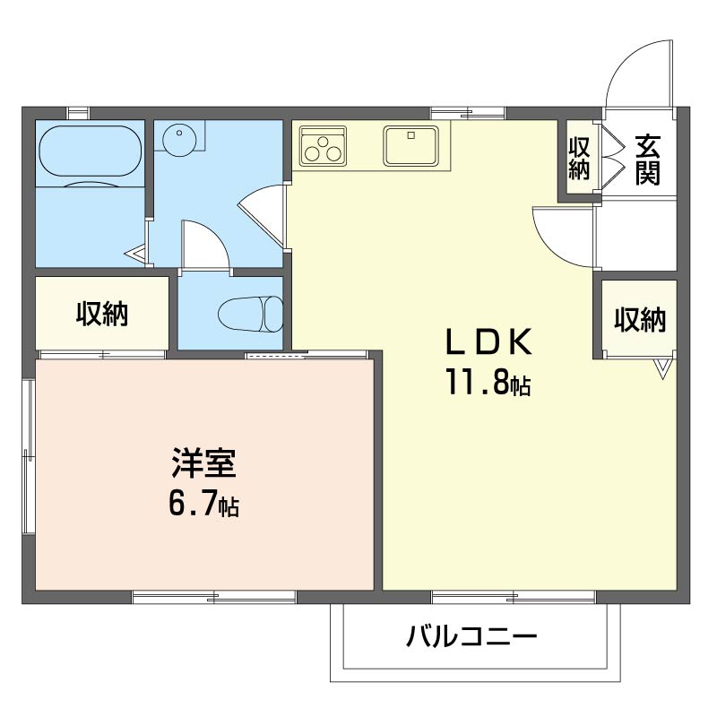 カーサ・プリマヴェーラ 203号-15