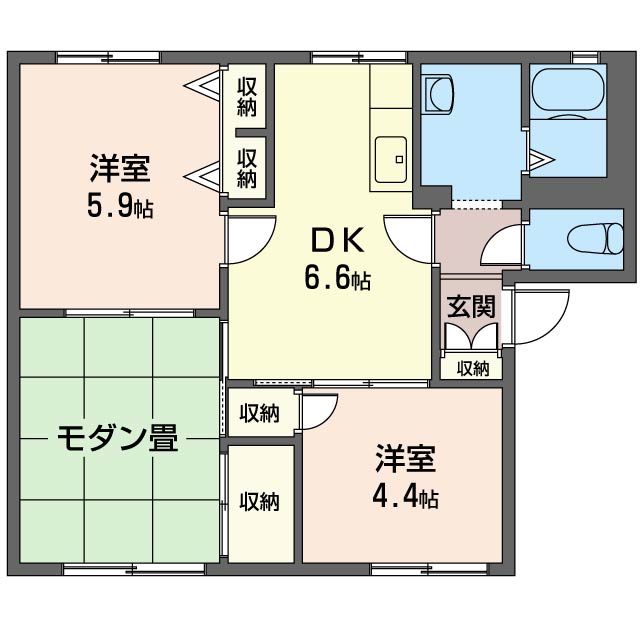 シャルム天台 101号-12