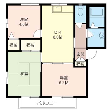 ガーデンコートⅠ 201号-4