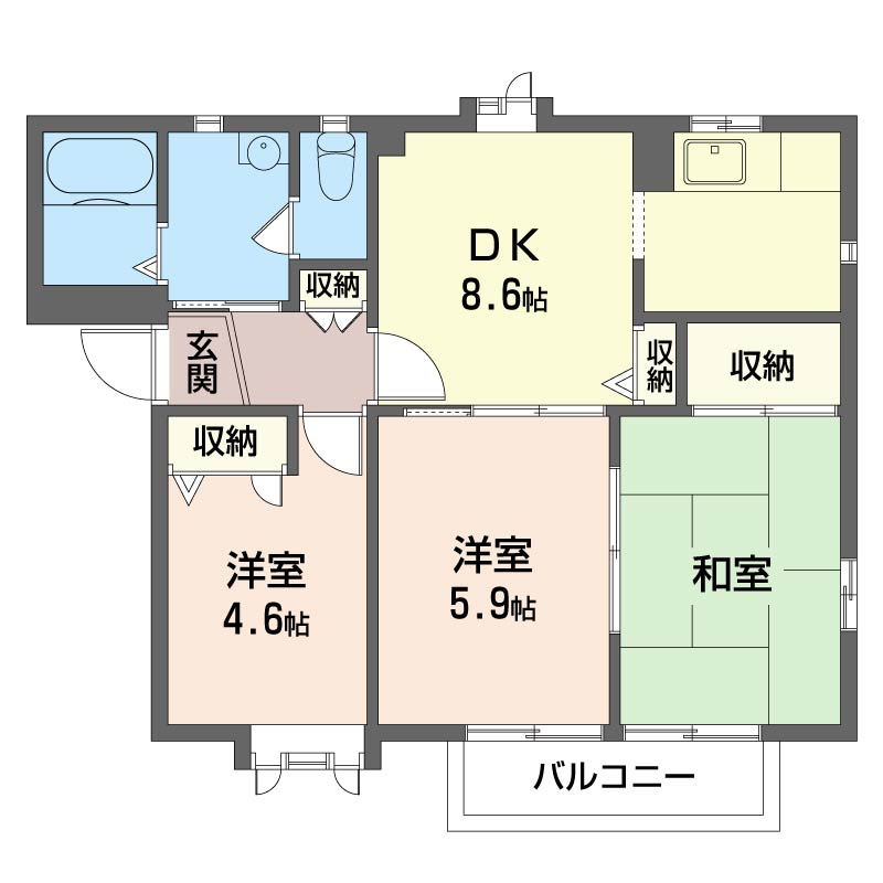 グリーンパレスC 101号-16