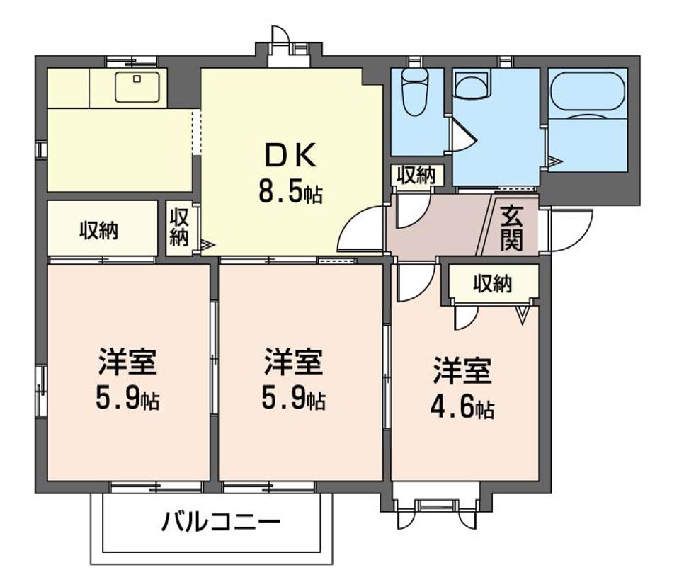 グリーンパレスC 202号-15