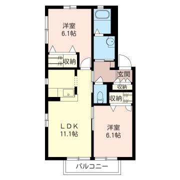 ドミール D 102号-16