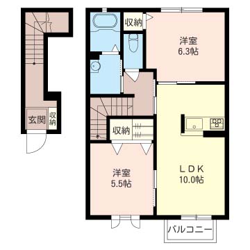 エコール・ド・ドルフ　Ⅲ 203号-16