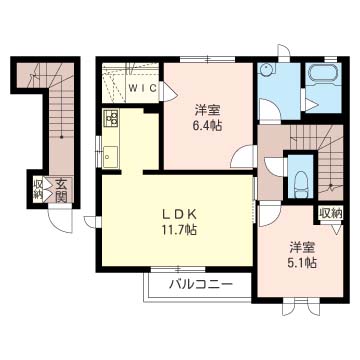 ファーブルタウン Ⅲ 201号-5