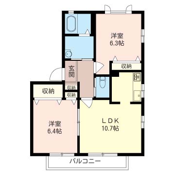 グリーンパーク下の谷　Ｃ 201号-12
