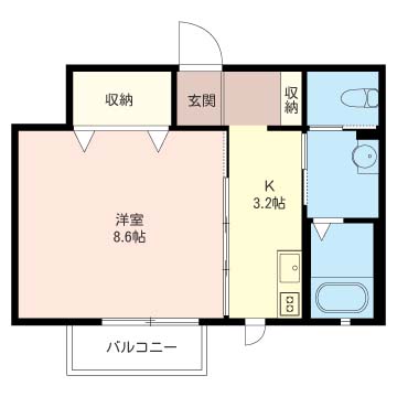 パティオ桜道 202号-16