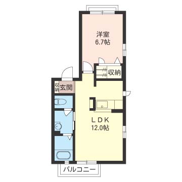 クレール糀屋201-2