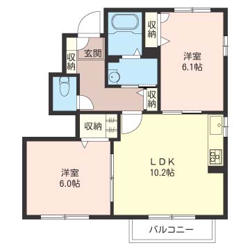 オレイン　ハイム 101号-14