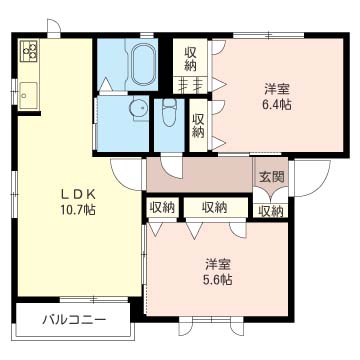 メゾンラフォーレ　Ｂ201-2