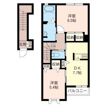 ヴェスト富岡 202号-15