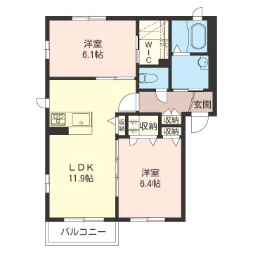 エクラージュ原宿　弐番館201-2