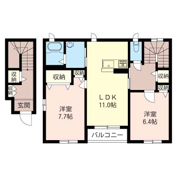 ルミナス糀屋 201号-13