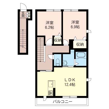 プラウドＳ・Ⅲ 201号-12