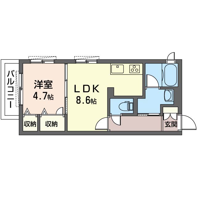 エスティヒルズ 102号-16