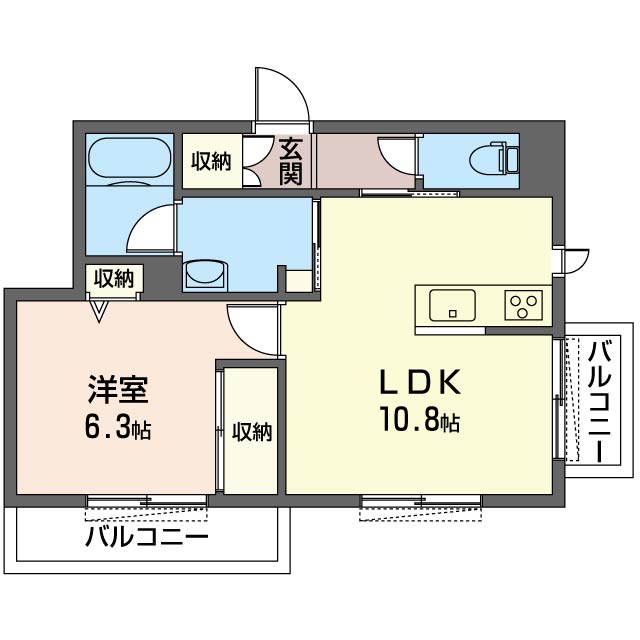 サニーガーデン　Ⅱ 101号-15