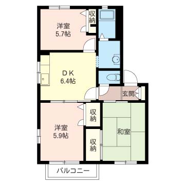 クレスト広田　Ⅲ202-2