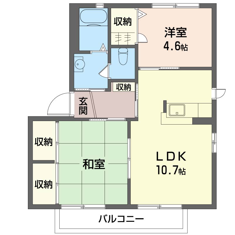 バリュージュ城山三番館 201号-14