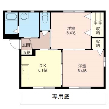 日月ハイツ　Ⅱ102-2