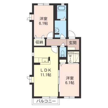 フォレストビレッジ　ノース　Ⅱ 202号-16