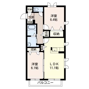 グランベリーコートＡ201-2