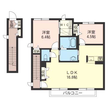 コーポ　クレール　Ｃ202-2