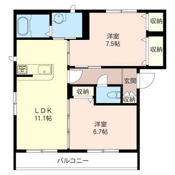 フォレナ アイ 201号-16