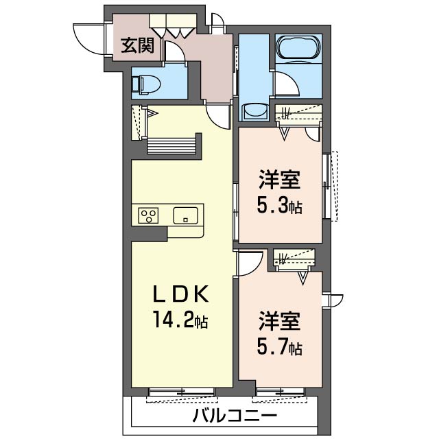 ラ・ルーム妻田西 201号-16