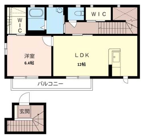 ヴェルデ茅ヶ崎　Ｂ 203号-4