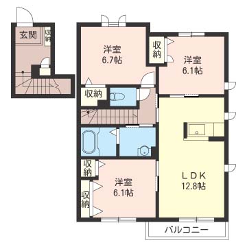 リヴィエール　Ａ 201号-15