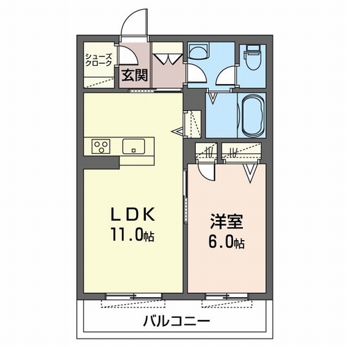 Ｇｒｅｅｎａｇｅちがさき 202号-16