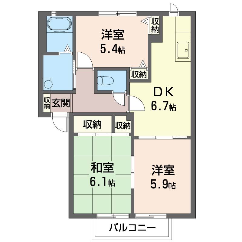 グランシード平塚102-2