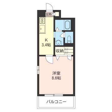 ボアデュソレイユ 201号-3