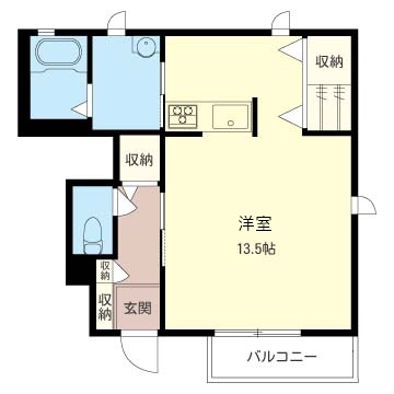 キャロット・ハウス Ⅰ 101号-16