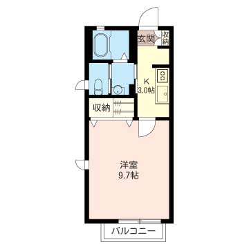 フラッツ相模が丘 102号-1