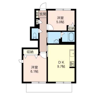 ソレイユ湘南　Ⅱ－Ａ102-2