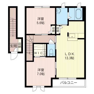 ミモザ壱番館 202号-5