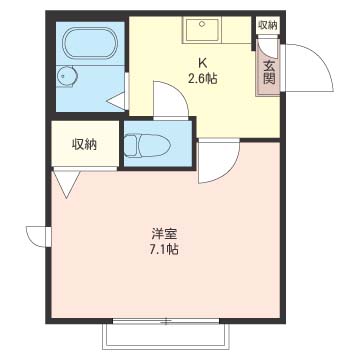 メルベーユ湘南 201号-3