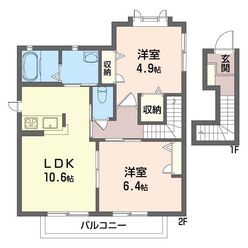 ソレイユ湘南Ⅲ　Ａ 201号-11