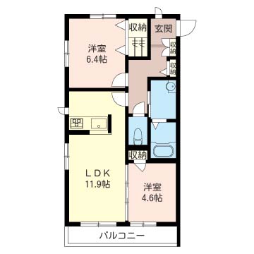 グランＫコート　Ｃ 203号-15