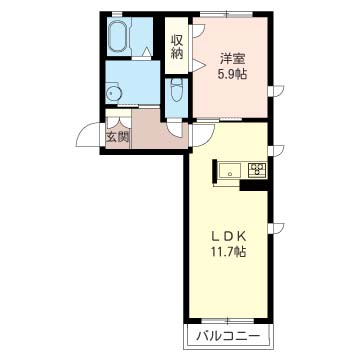 シャンブル クレア 201号-12
