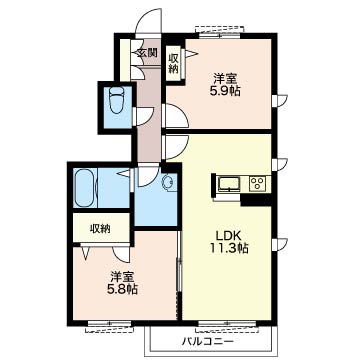 ルミエール湘南台 101号-3