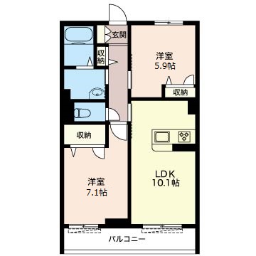 カーサ・アネーロ湘南 102号-16