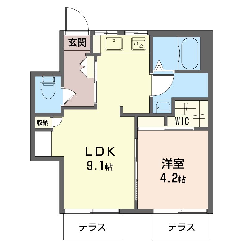 クローバーハイツ 103号-16